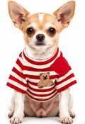 Striped Teddy Bear Dog Shirt Description