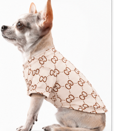 Stylish Printed Dog Shirt