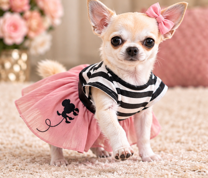 BCF Pink Princess Dog Dress