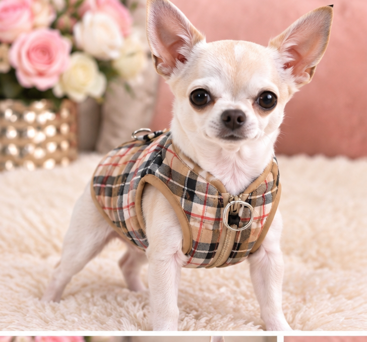 BCF Classic Plaid Dog Coat