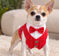 BCF Red Tuxedo Dog Vest