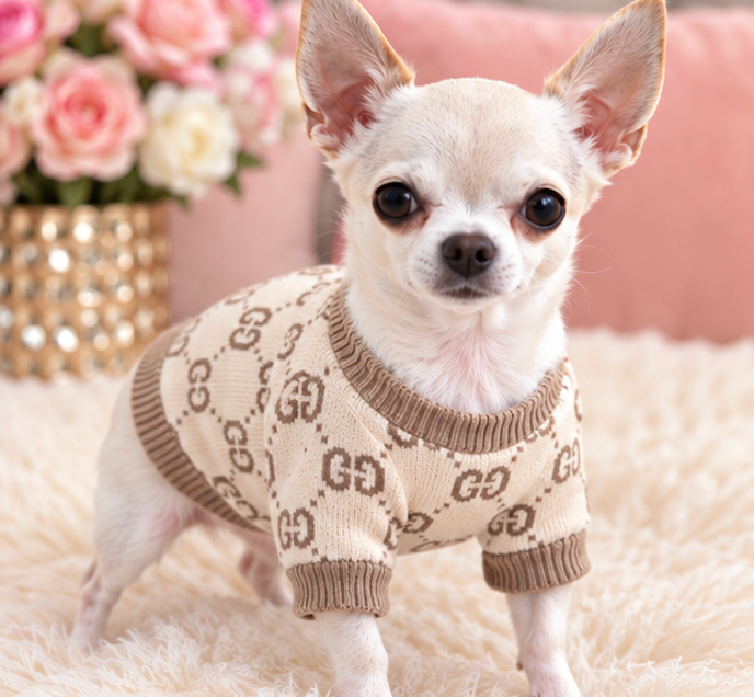 BCF Cozy Knit Dog Sweater