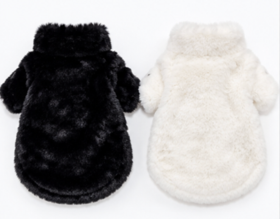 Dog Coat – Plush Faux-Fur Jacket