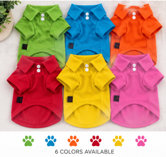 Product Description – Classic Polo Shirt for Dogs