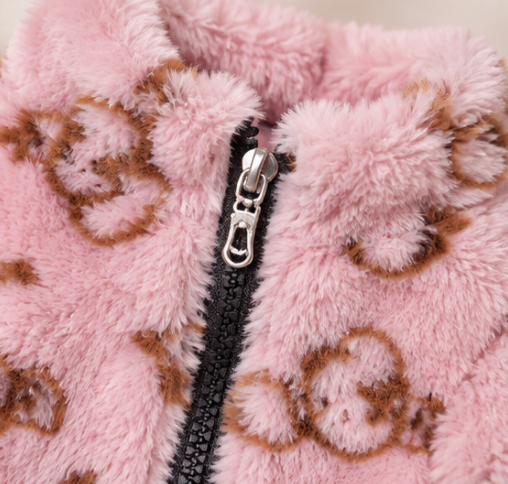 Product Description – Plush Dog Jacket