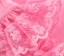 Product Description – Dog Lace Ruffle Dress