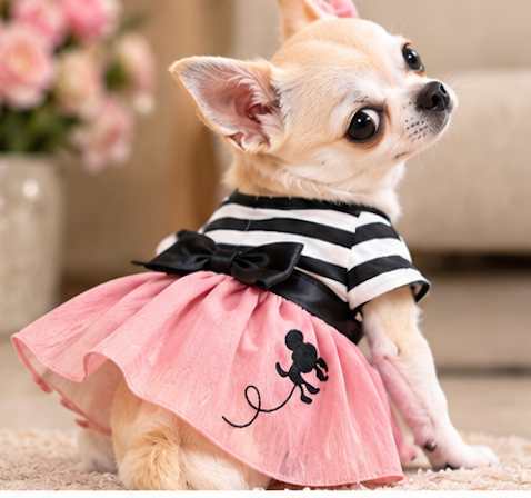 BCF Pink Princess Dog Dress