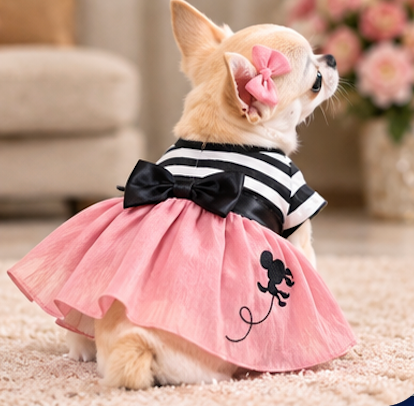 BCF Pink Princess Dog Dress