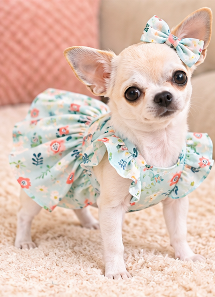 BCF Floral Princess Dog Dress