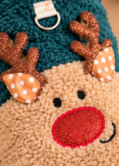 Christmas Reindeer Fleece Dog Jacket 🎄🐾